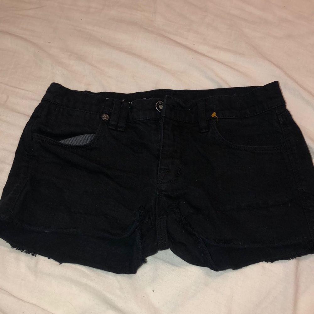 Black shorts